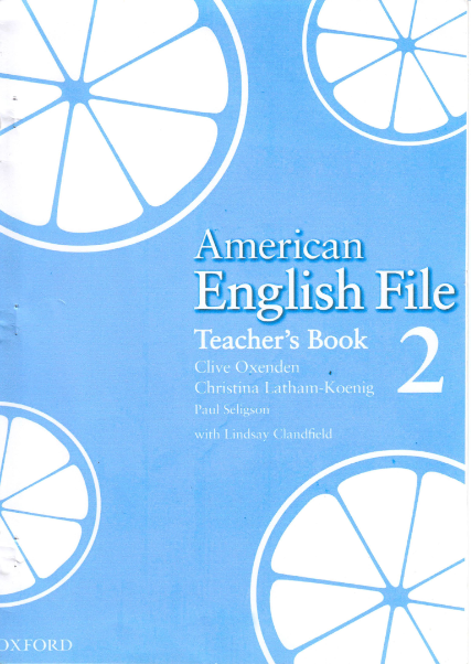 American English File Level 2 Teacher's Book